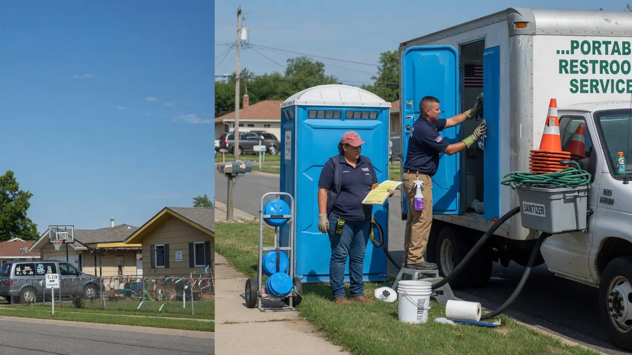 Porta Potty Rental in Nokomis, IL near me